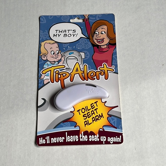 2 Toilet Seat Alarms: Can’t Get it Down? And That’s My Boy - Picture 1 of 4
